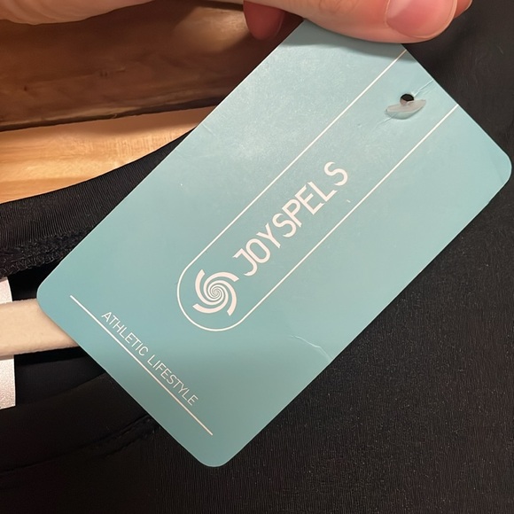 Joy Spels size XXL Sleeveless Athletic Workout and Lounge Black Stretchy Top - Picture 4 of 8